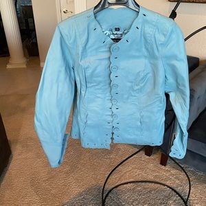 women’s leather jacket